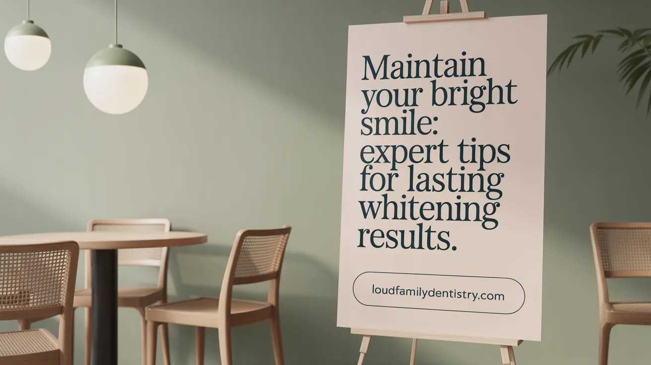 Maintain Your Bright Smile: Expert Tips for Lasting Whitening Results