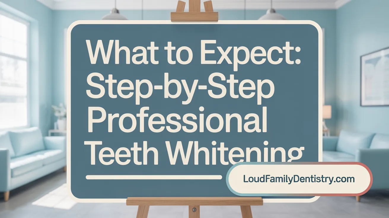 What to Expect: Step-by-Step Professional Teeth Whitening