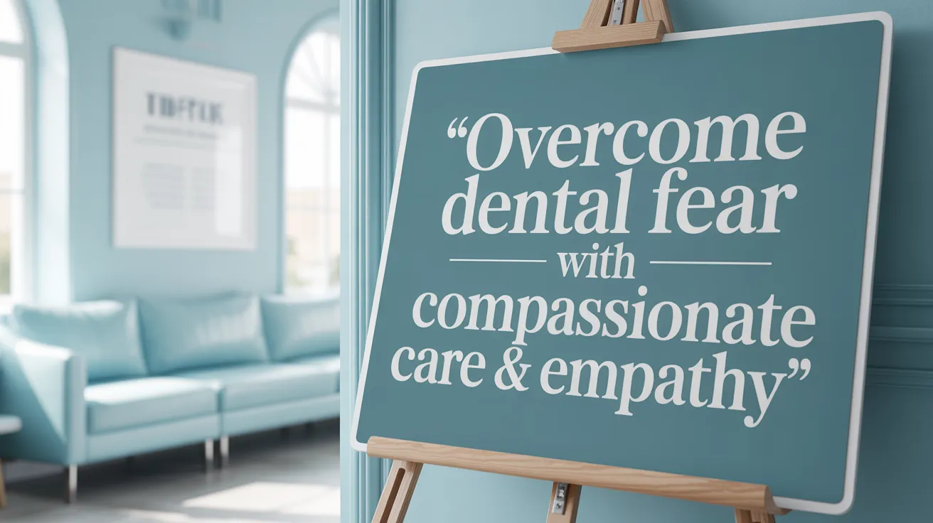 Overcome Dental Fear with Compassionate Care & Empathy
