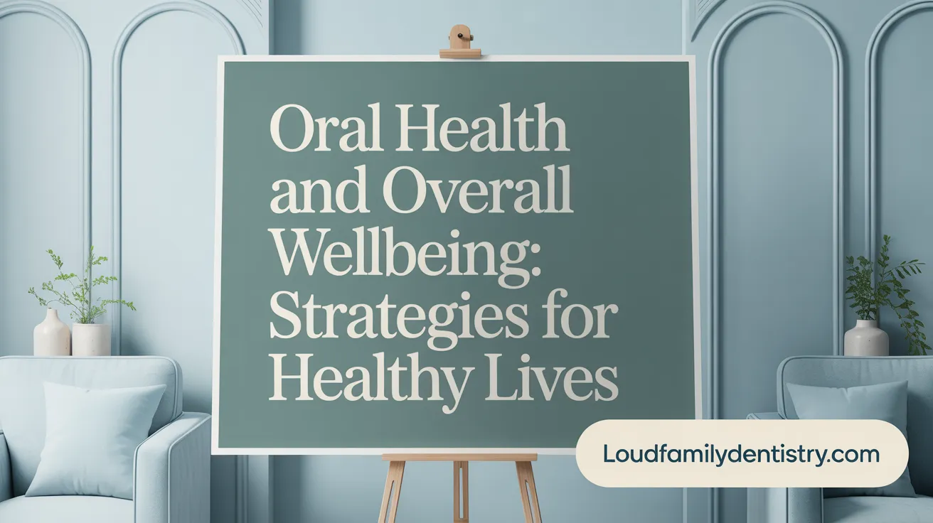 Oral Health and Overall Wellbeing: Strategies for Healthy Lives