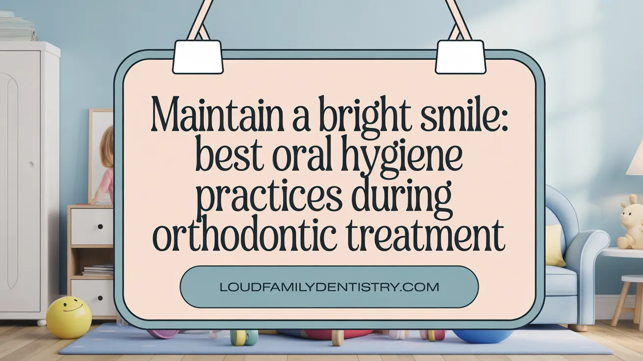 Maintain a Bright Smile: Best Oral Hygiene Practices During Orthodontic Treatment