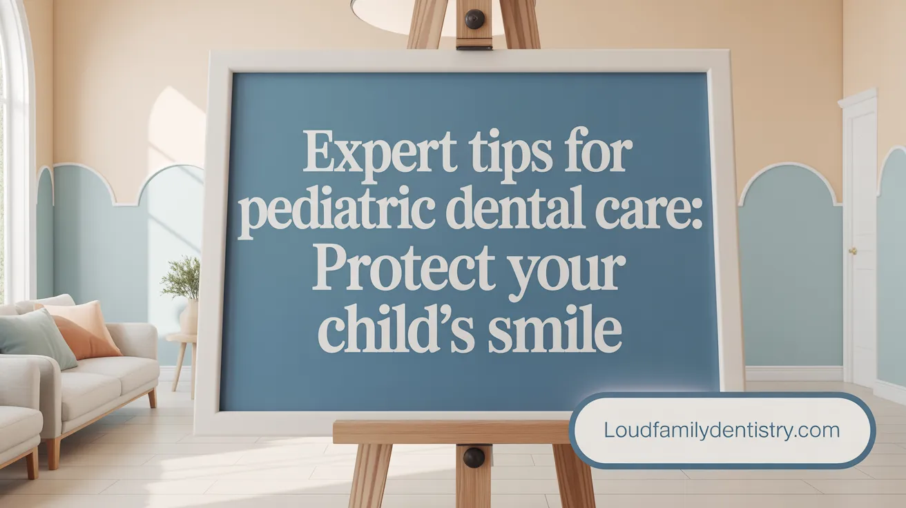 Expert Tips for Pediatric Dental Care: Protect Your Child’s Smile