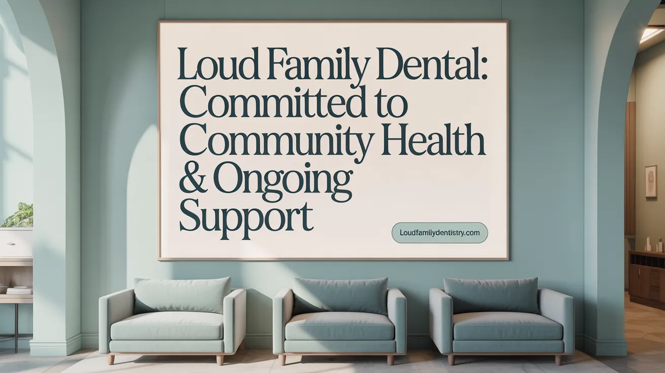 Loud Family Dental: Committed to Community Health & Ongoing Support