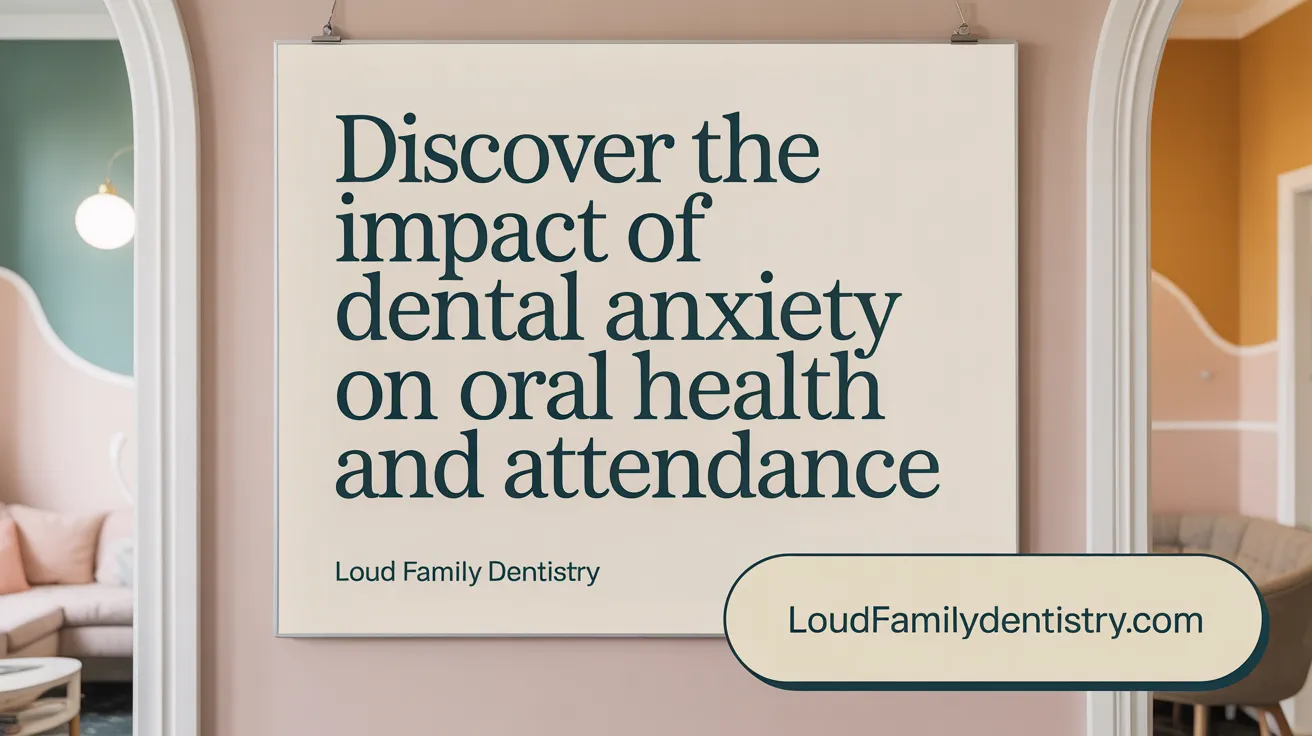 Discover the Impact of Dental Anxiety on Oral Health and Attendance