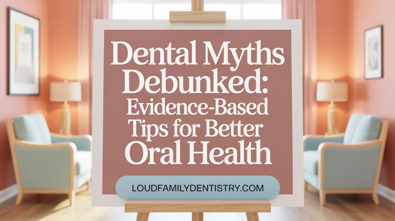 Dental Myths Debunked: Evidence-Based Tips for Better Oral Health