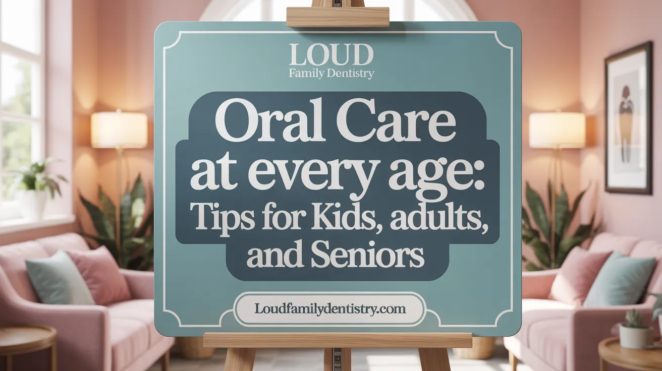 Oral Care at Every Age: Tips for Kids, Adults, and Seniors