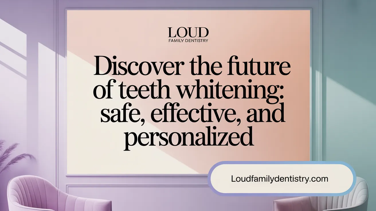 Discover the Future of Teeth Whitening: Safe, Effective, and Personalized