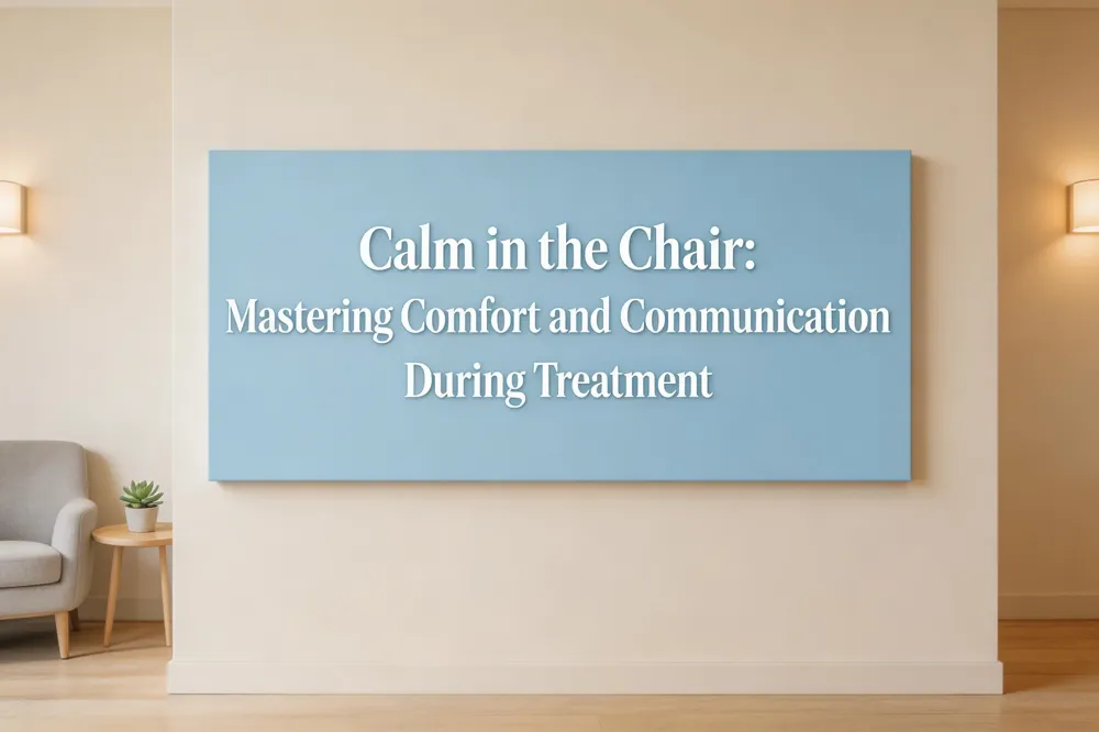 Calm in the Chair: Mastering Comfort and Communication During Treatment