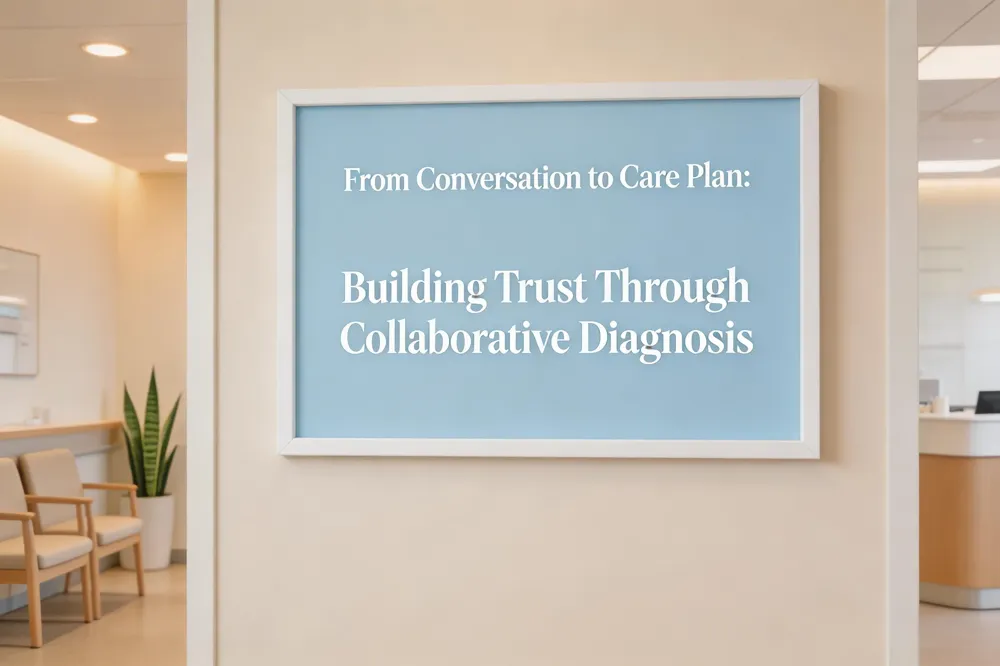 From Conversation to Care Plan: Building Trust Through Collaborative Diagnosis