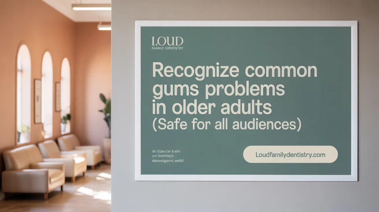 Recognize Common Gums Problems in Older Adults