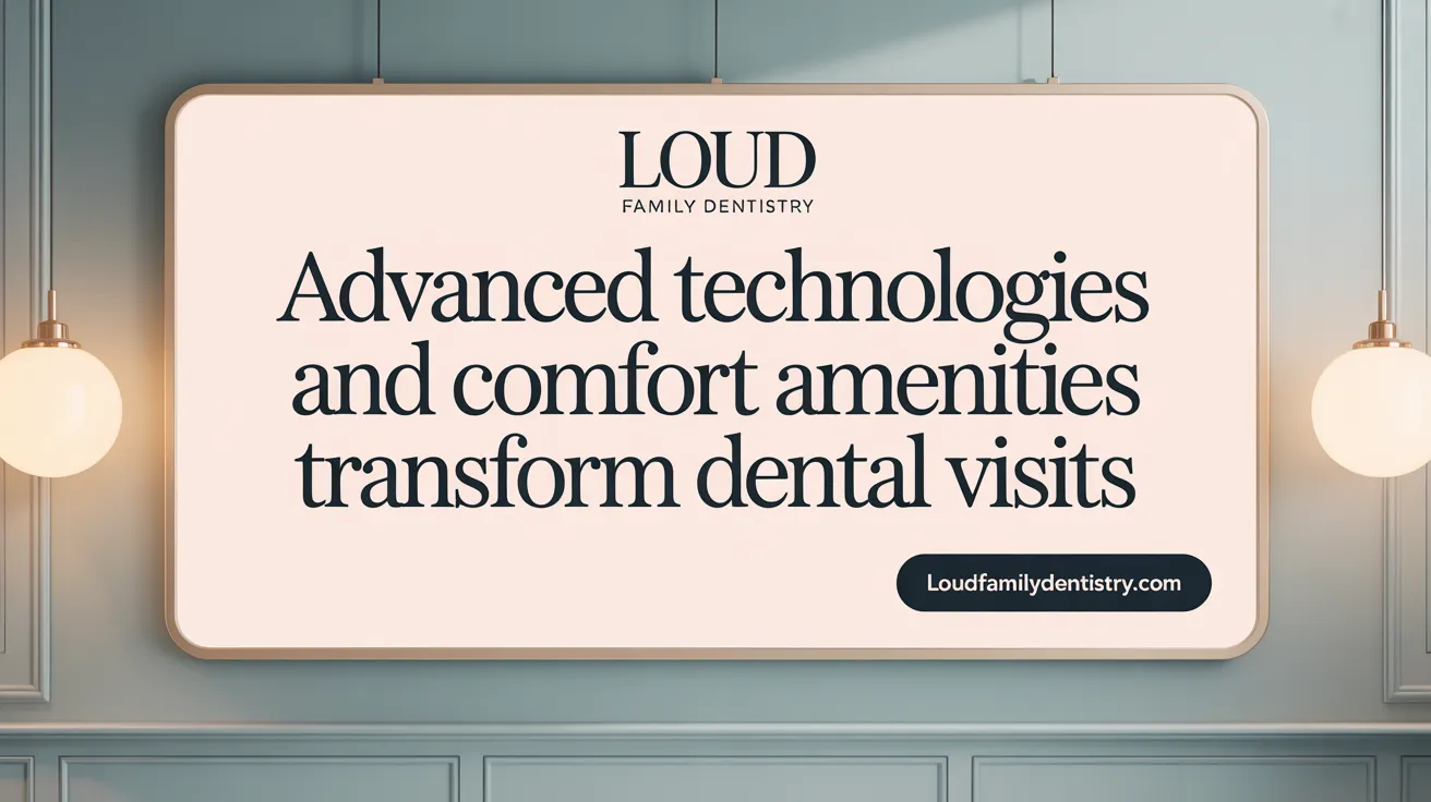 Advanced Technologies and Comfort Amenities Transform Dental Visits