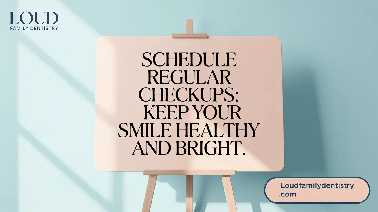 Schedule Regular Checkups: Keep Your Smile Healthy and Bright