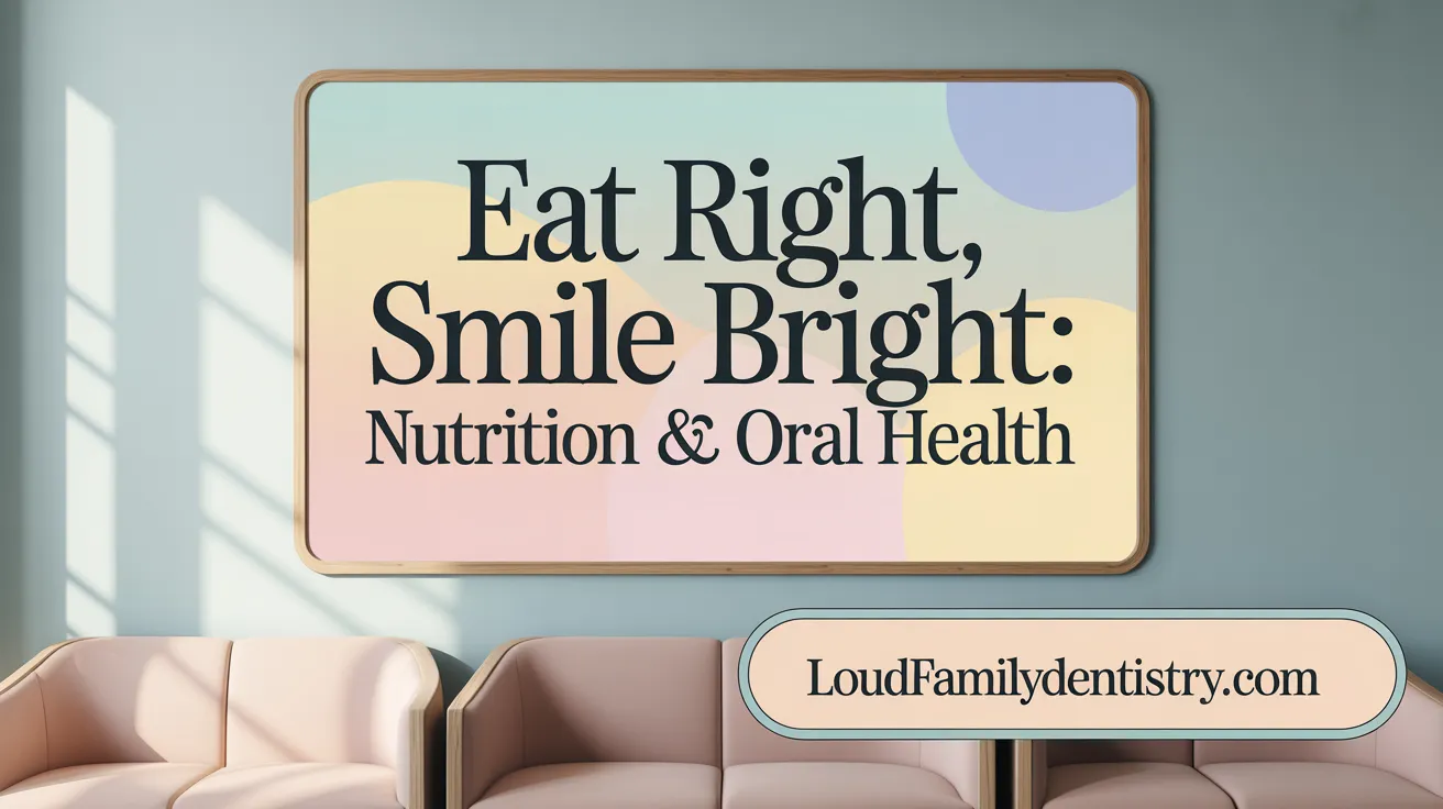 Eat Right, Smile Bright: Nutrition & Oral Health