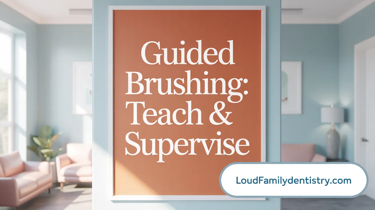 Guided Brushing: Teach & Supervise