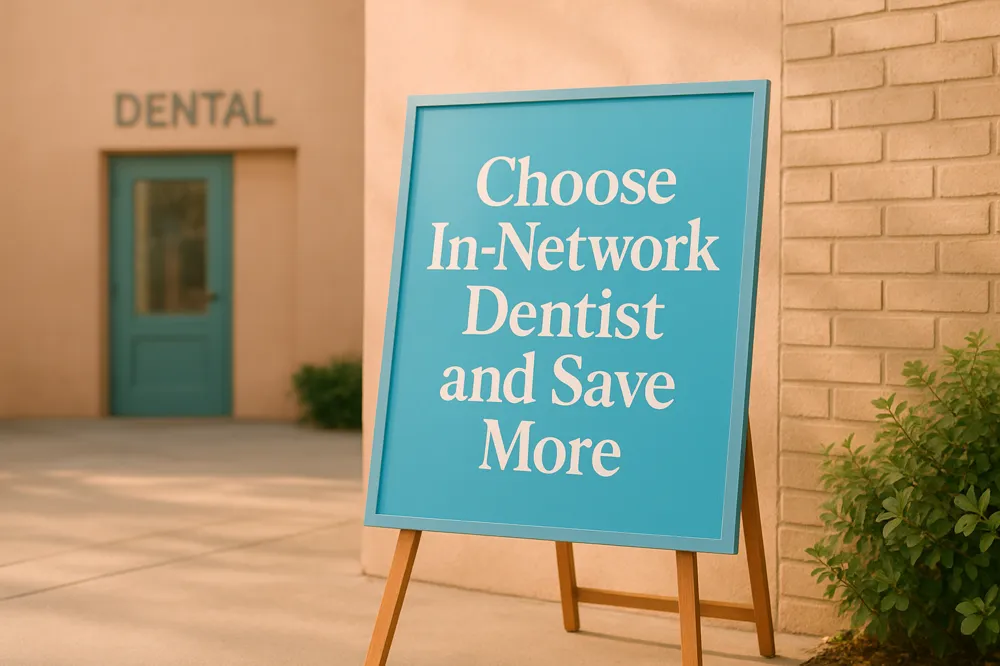 Choose In-Network Dentist and Save More