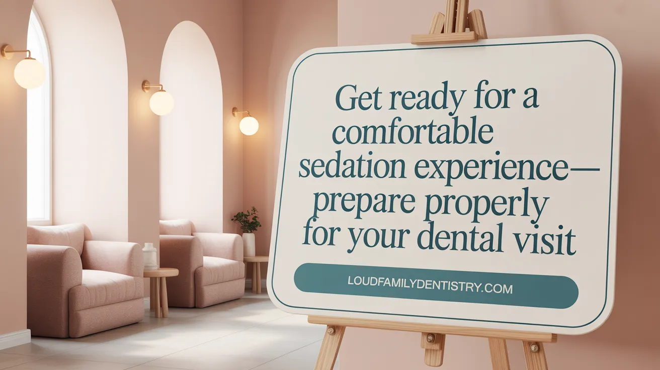 Get Ready for a Comfortable Sedation Experience—Prepare Properly for Your Dental Visit