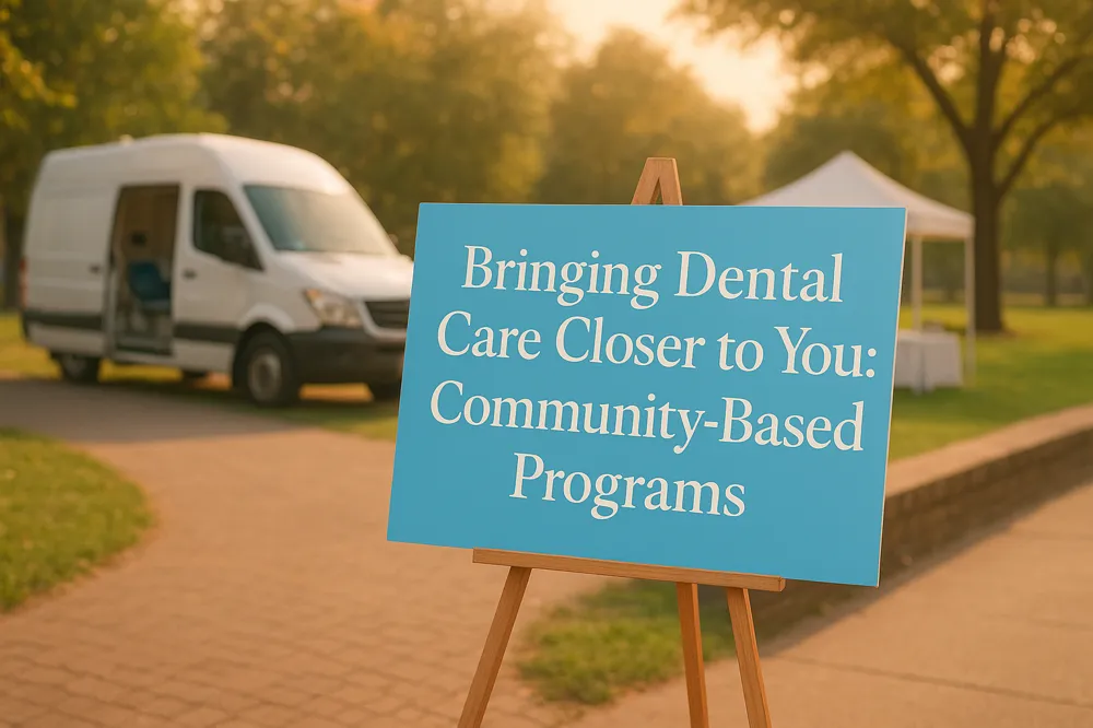 Bringing Dental Care Closer to You: Community-Based Programs