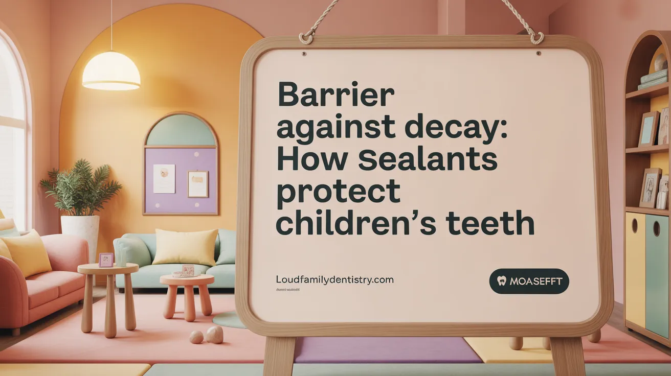Barrier Against Decay: How Sealants Shield Children's Teeth