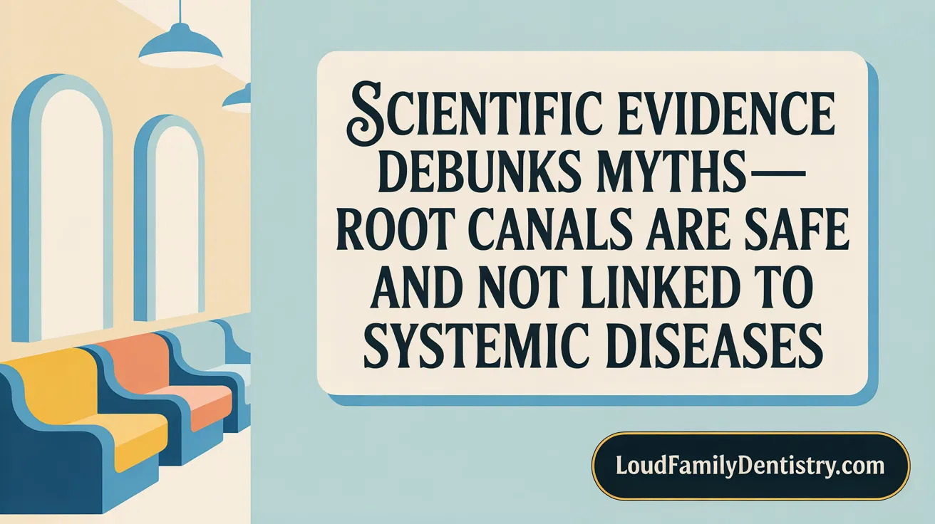 Scientific Evidence Debunks Myths—Root Canals Do Not Cause Systemic Diseases
