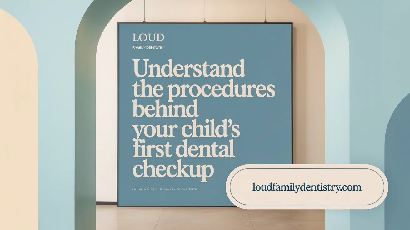 Understand the Procedures Behind Your Child's First Dental Checkup