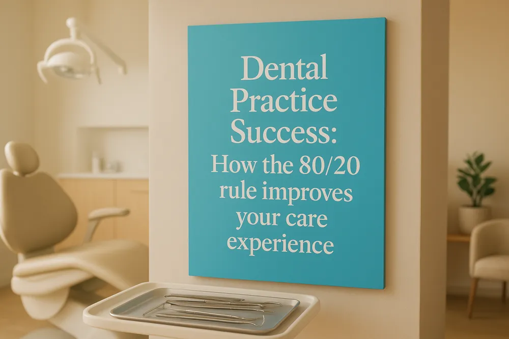 Dental Practice Success: How the 80/20 rule improves your care experience