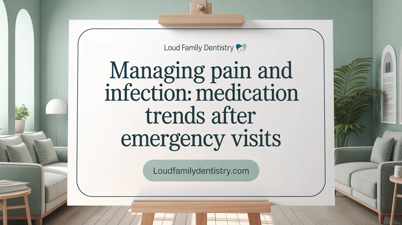 Managing Pain and Infection: Medication Trends After Emergency Visits