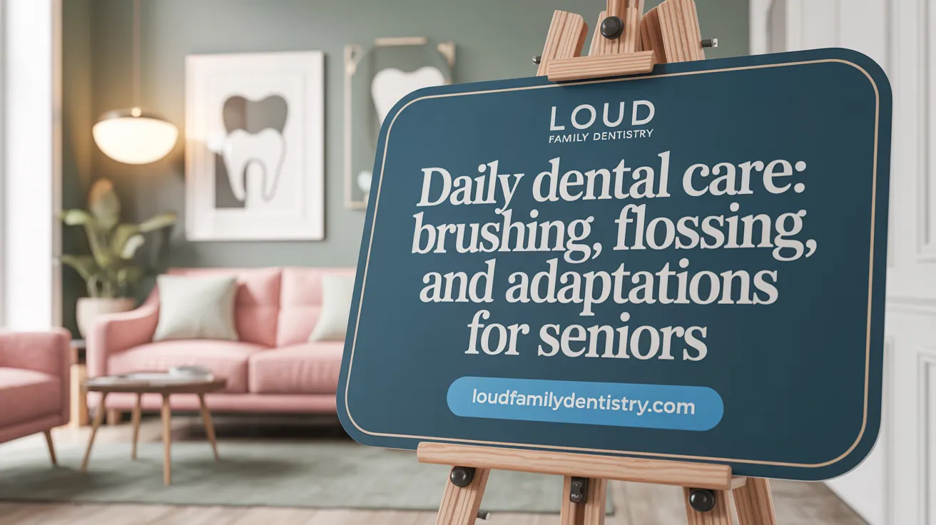 Daily Dental Care: Brushing, Flossing, and Adaptations for Seniors