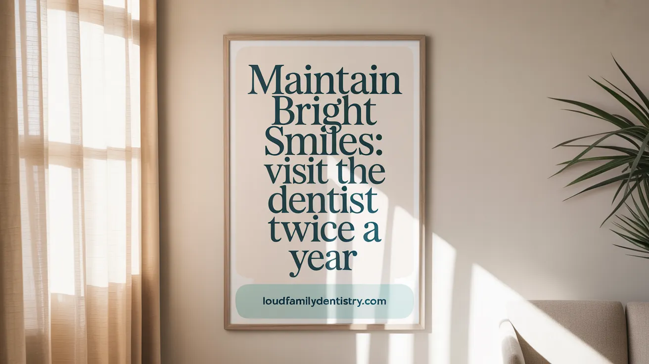 Maintain Bright Smiles: Visit the Dentist Twice a Year