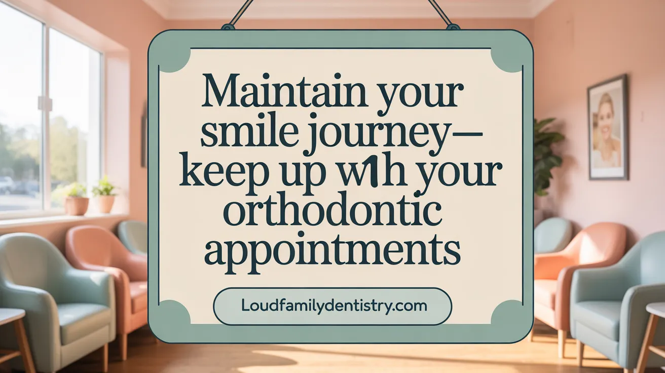 Avoid Setbacks and Complications—Keep Up with Your Orthodontic Appointments