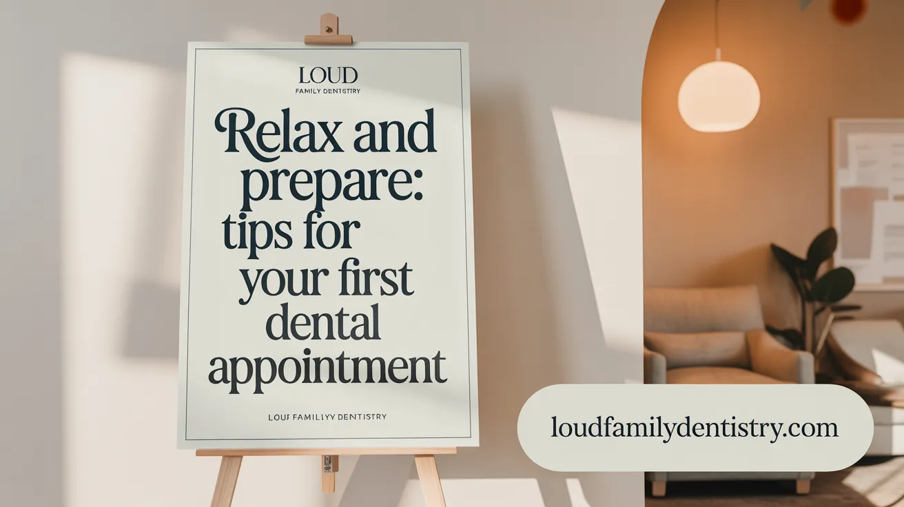 Relax and Prepare: Tips for Your First Dental Appointment