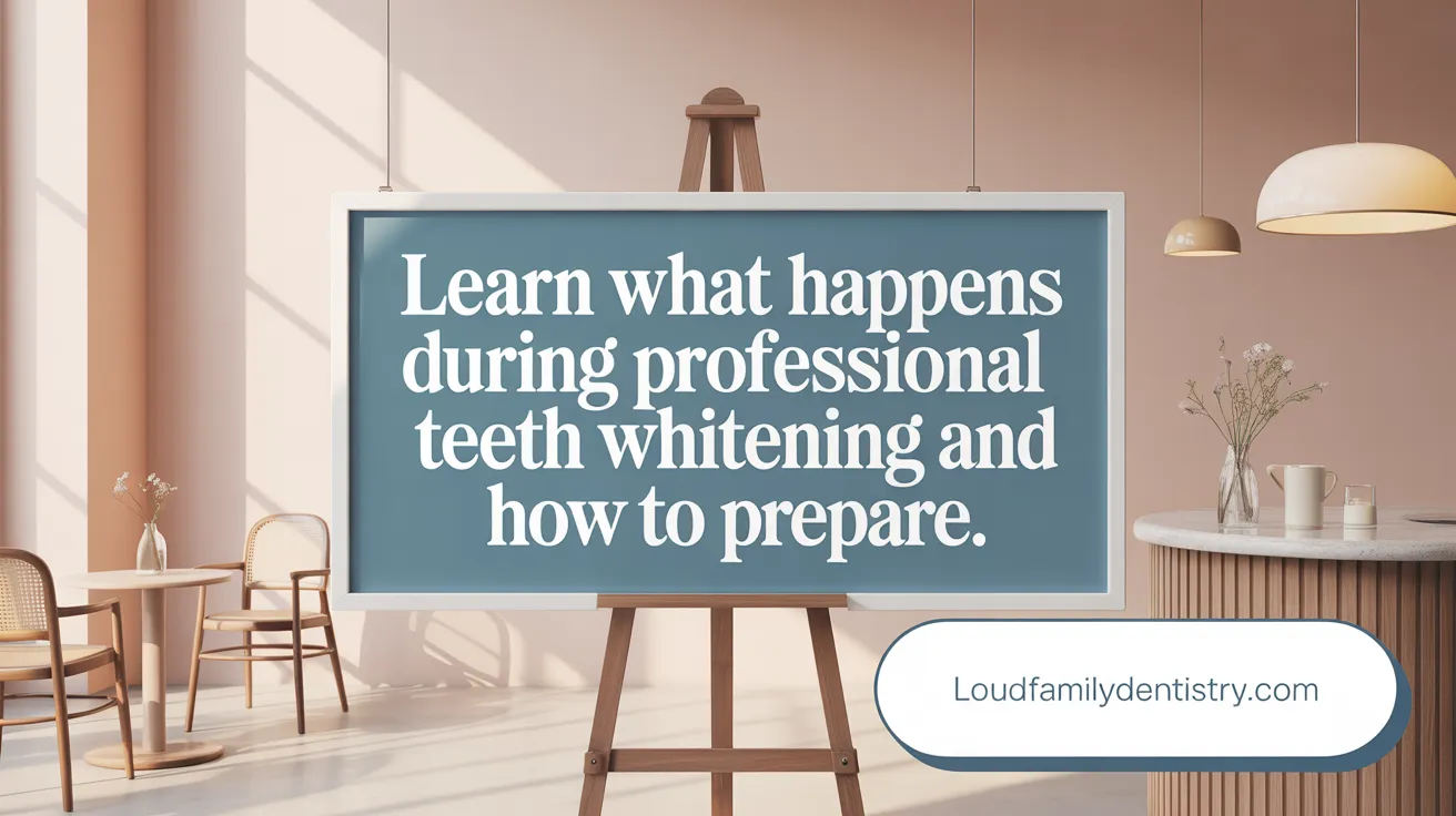 Learn What Happens During Professional Teeth Whitening and How to Prepare.