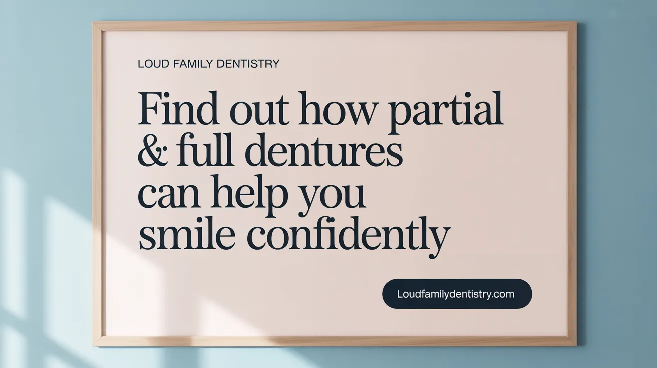 Find Out How Partial & Full Dentures Can Help You Smile Confidently