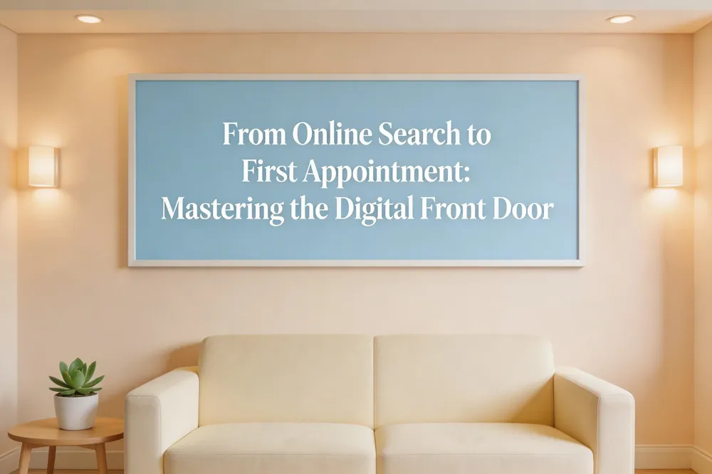 From Online Search to First Appointment: Mastering the Digital Front Door
