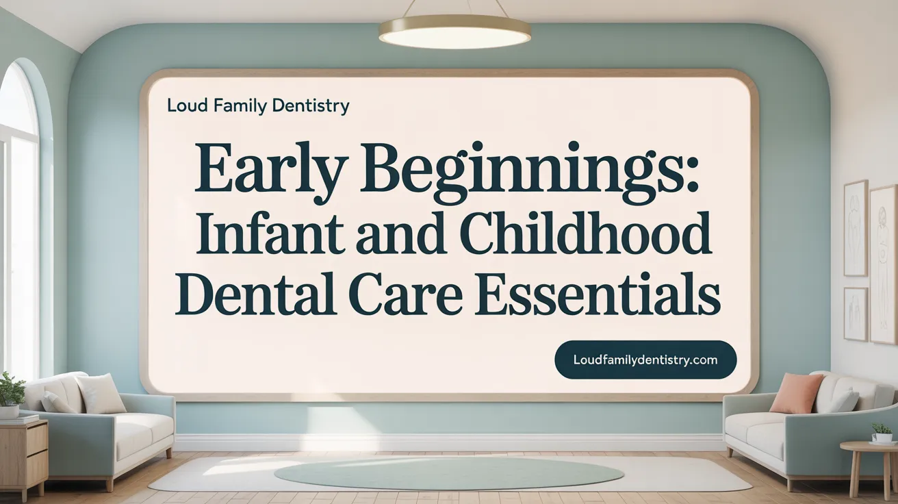 Early Beginnings: Infant and Childhood Dental Care Essentials