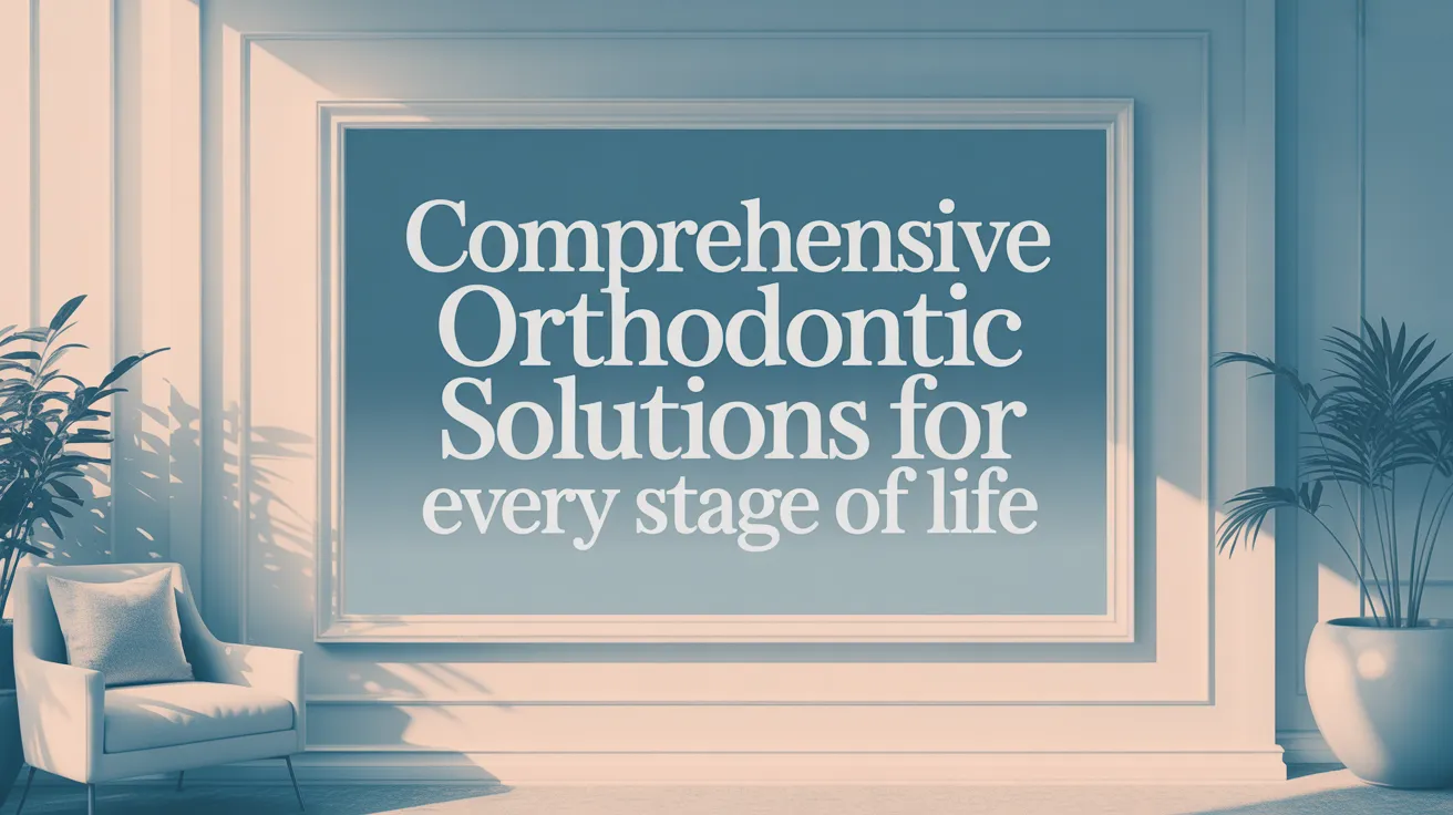 Comprehensive Orthodontic Solutions for Every Stage of Life