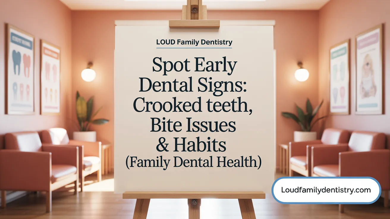 Spot Early Dental Signs: Crooked Teeth, Bite Issues & Habits