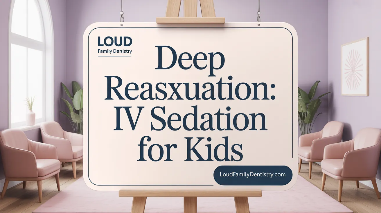 Deep Relaxation: IV Sedation for Kids