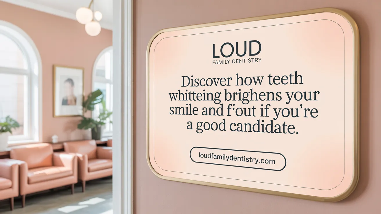 Discover How Teeth Whitening Brightens Your Smile and Find Out if You're a Good Candidate.