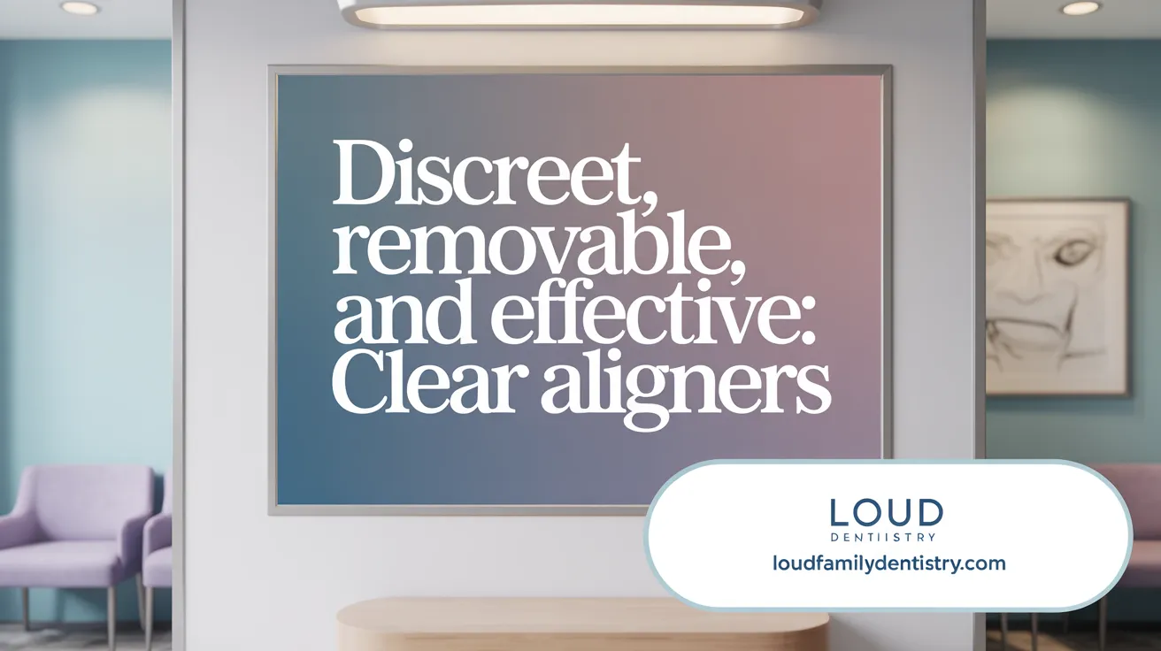 Discreet, Removable, and Effective: Clear Aligners