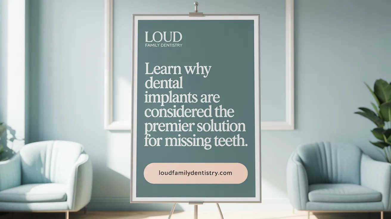 Learn why dental implants are considered the premier solution for missing teeth.