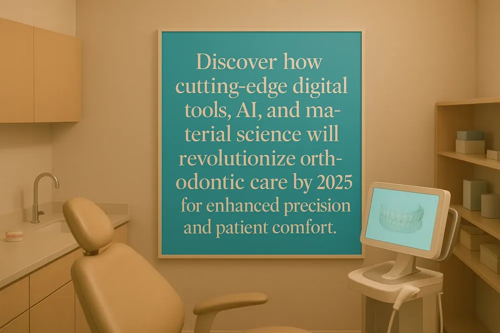 Discover how cutting-edge digital tools, AI, and material science will revolutionize orthodontic care by 2025 for enhanced precision and patient comfort.