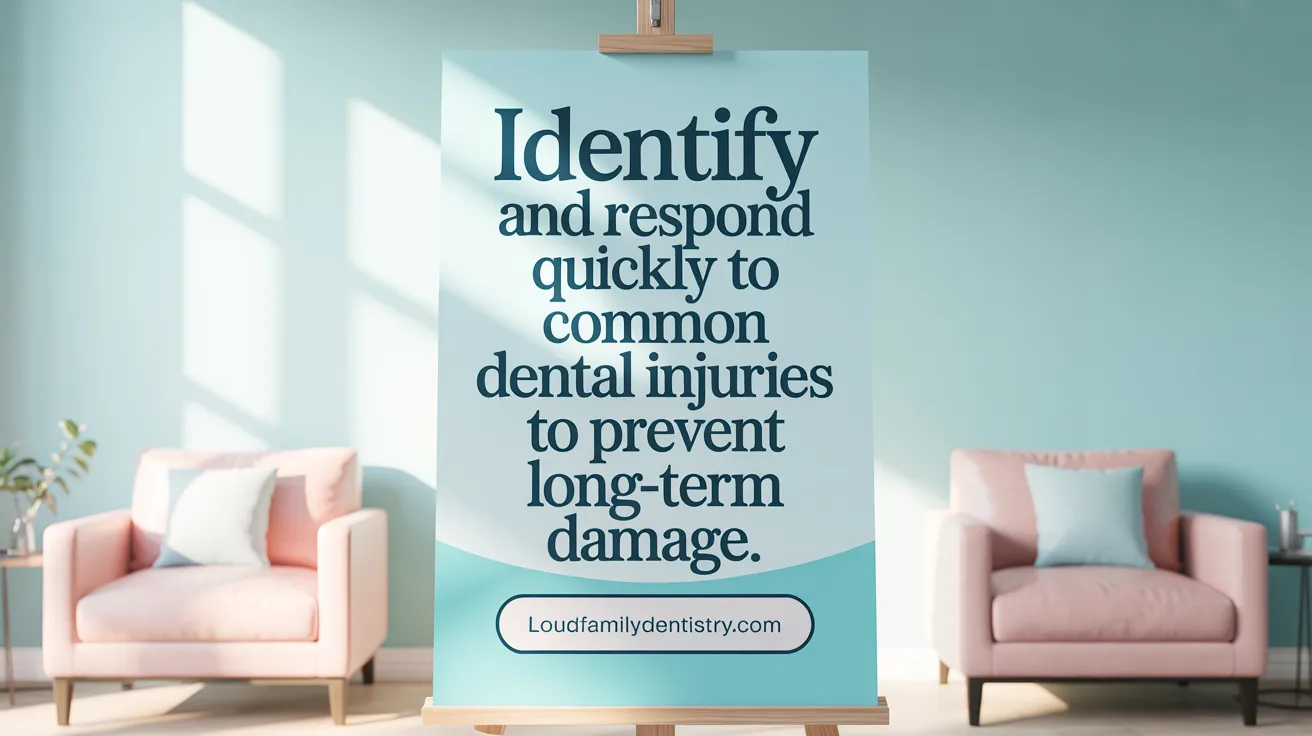 Identify and respond quickly to common dental injuries to prevent long-term damage.