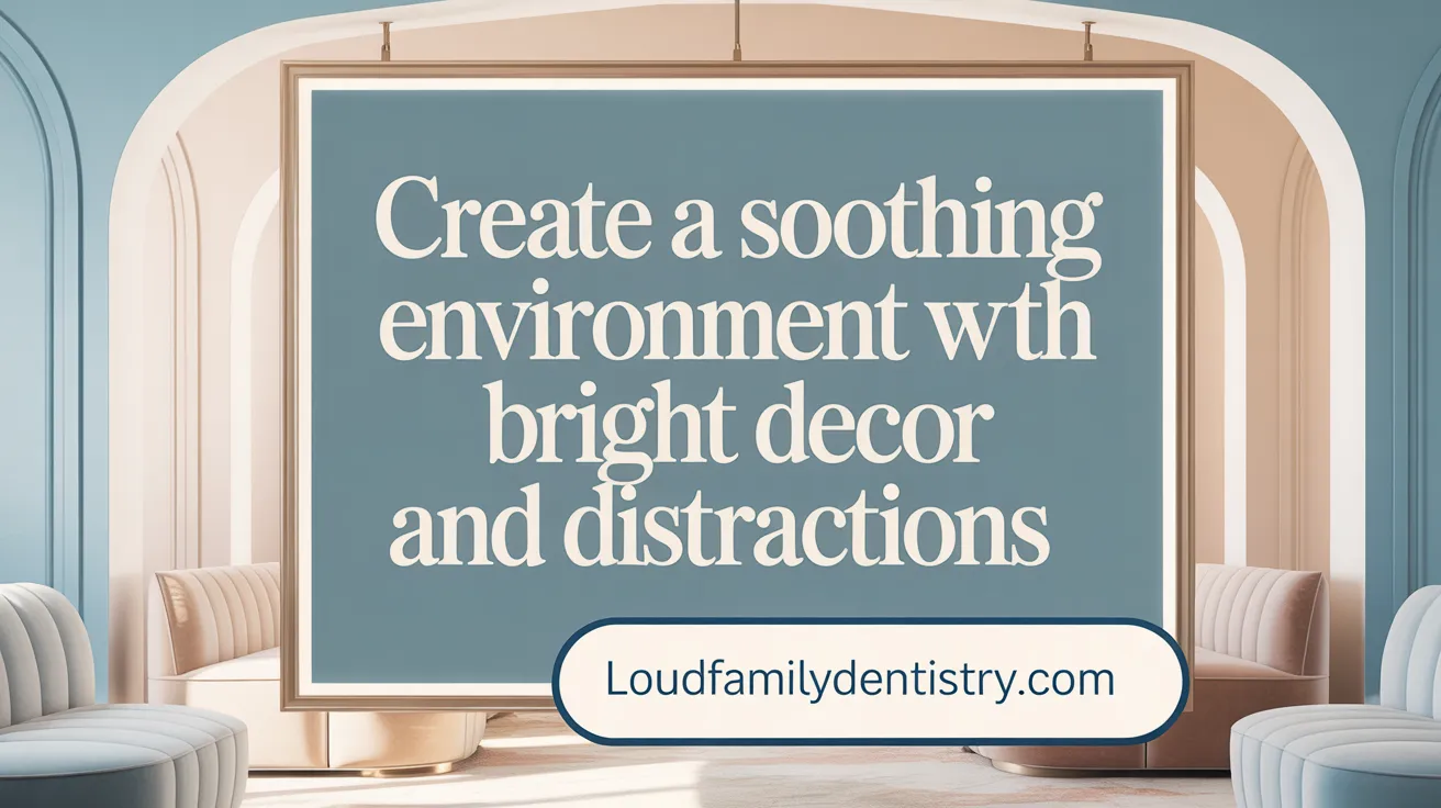 Create a Soothing Environment with Bright Decor and Distractions