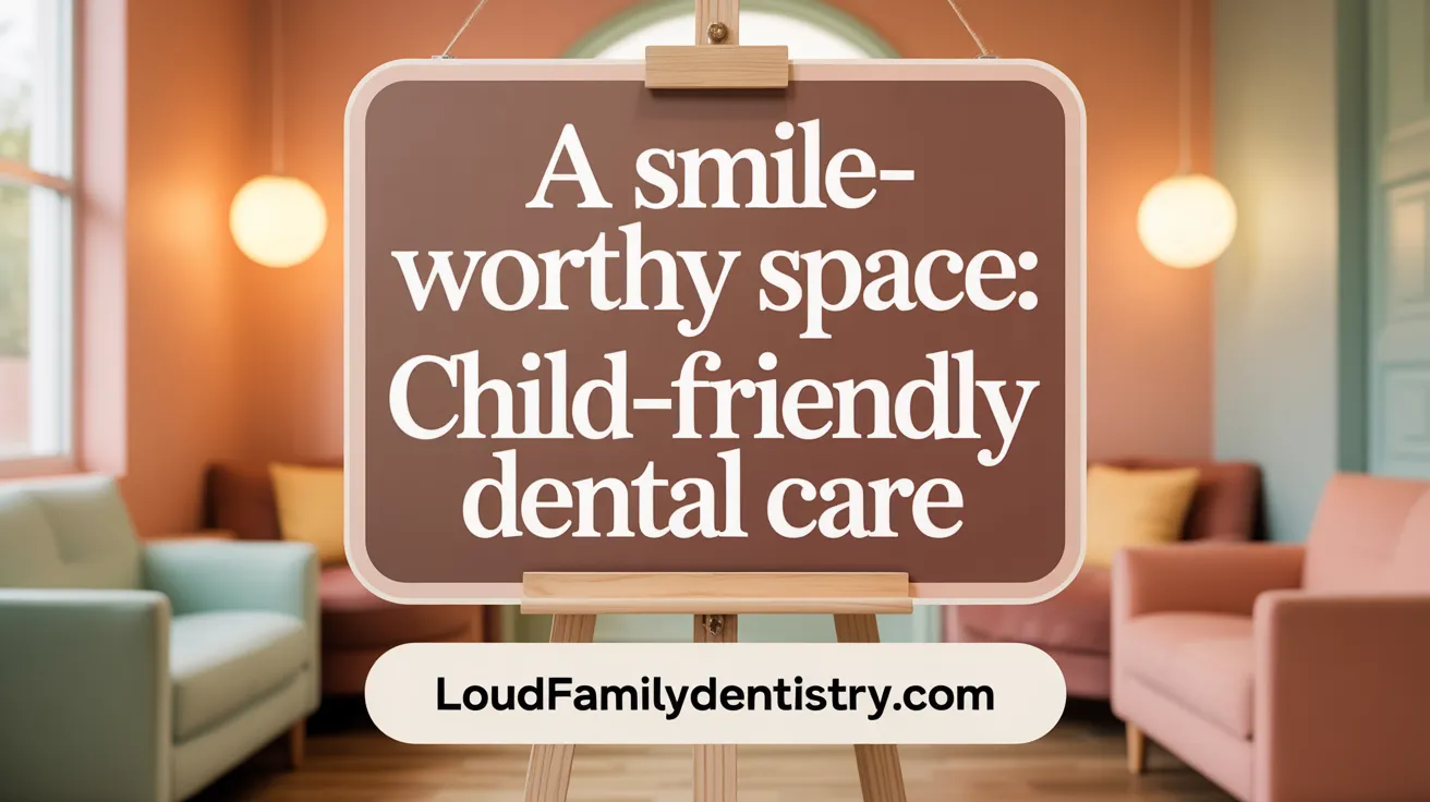 A Smile-Worthy Space: Child-Friendly Dental Care