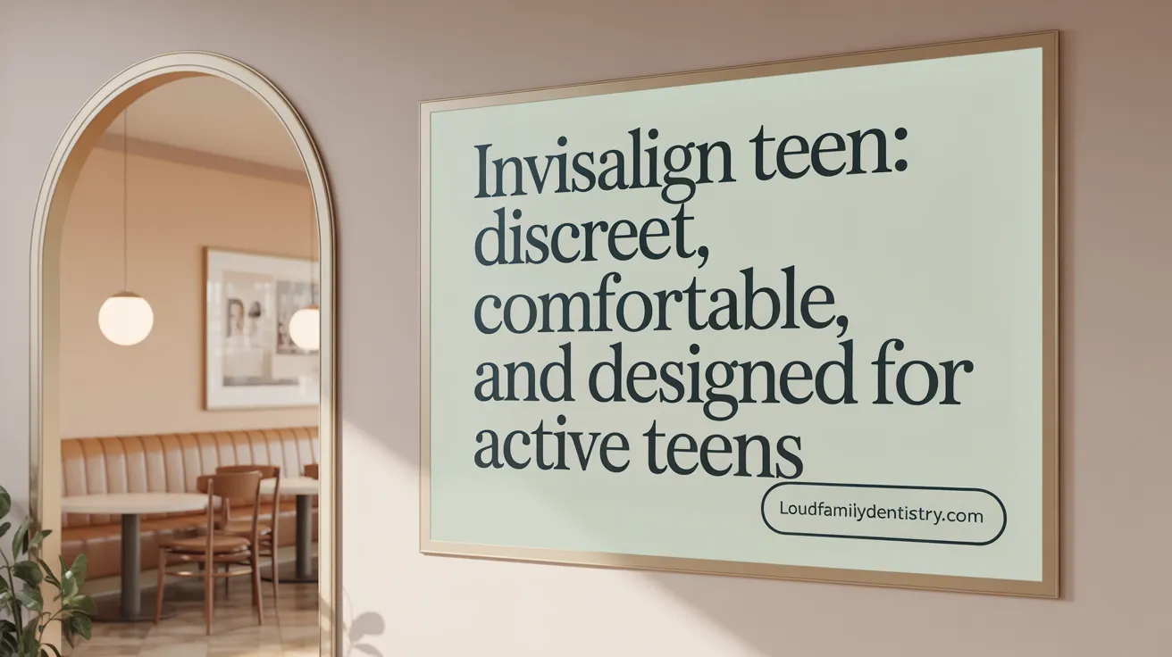 Invisalign Teen: Discreet, Comfortable, and Designed for Active Teens