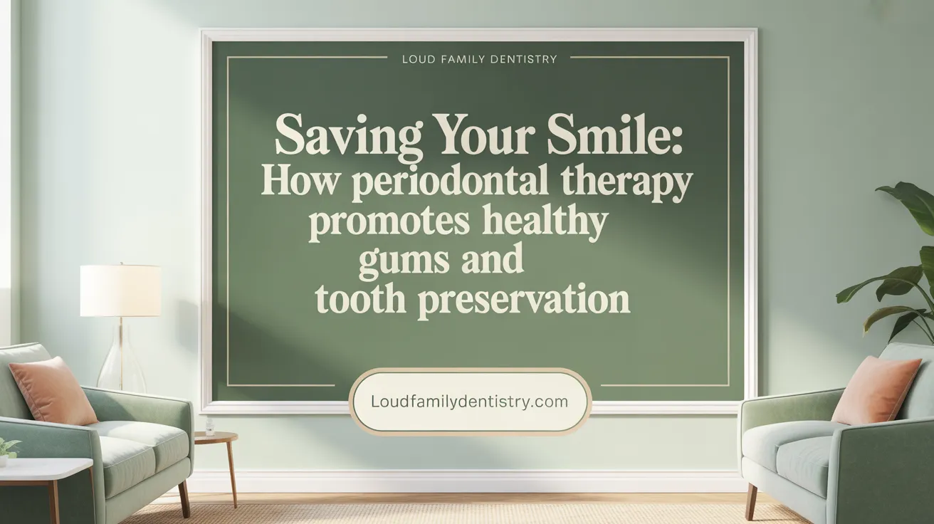 Saving Your Smile: How Periodontal Therapy Prevents Tooth Loss