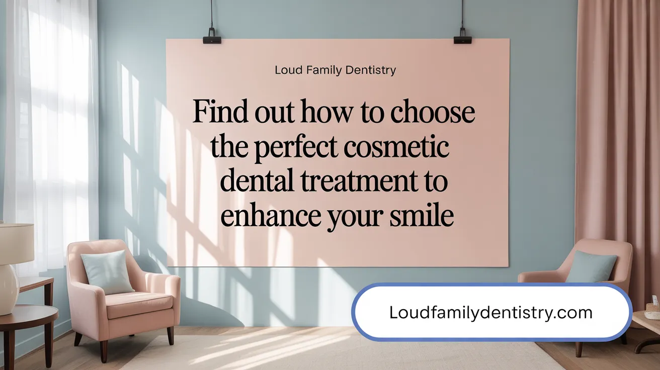 Find Out How to Choose the Perfect Cosmetic Dental Treatment for Your Smile