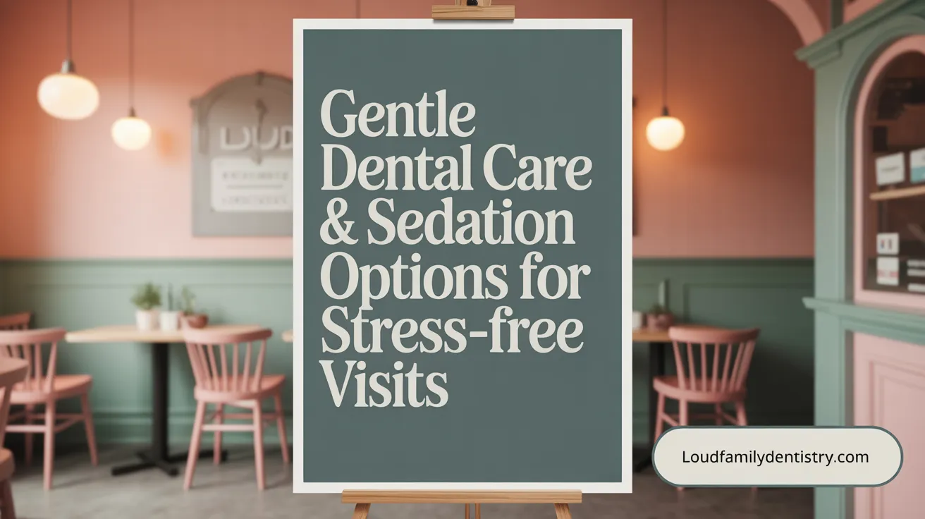 Gentle Dental Care & Sedation Options for Stress-Free Visits