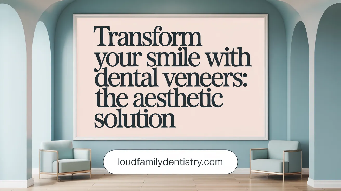 Transform Your Smile with Dental Veneers: The Aesthetic Solution