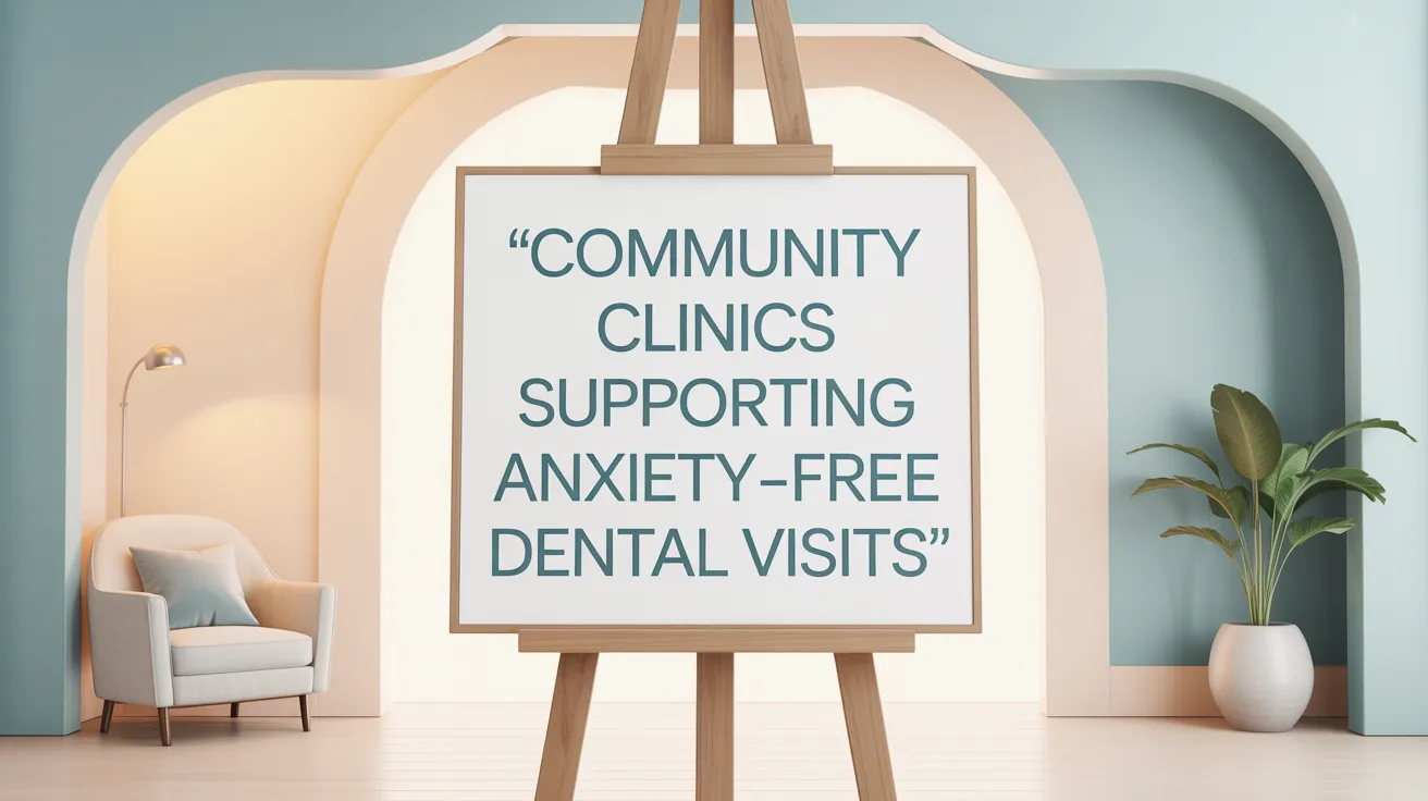 Community Clinics Supporting Anxiety-Free Dental Visits
